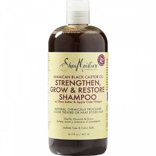 SHEA MOISTURE  Jamaican Black Castor Oil Strengthen Grow & Restore Shampoo 16.3oz